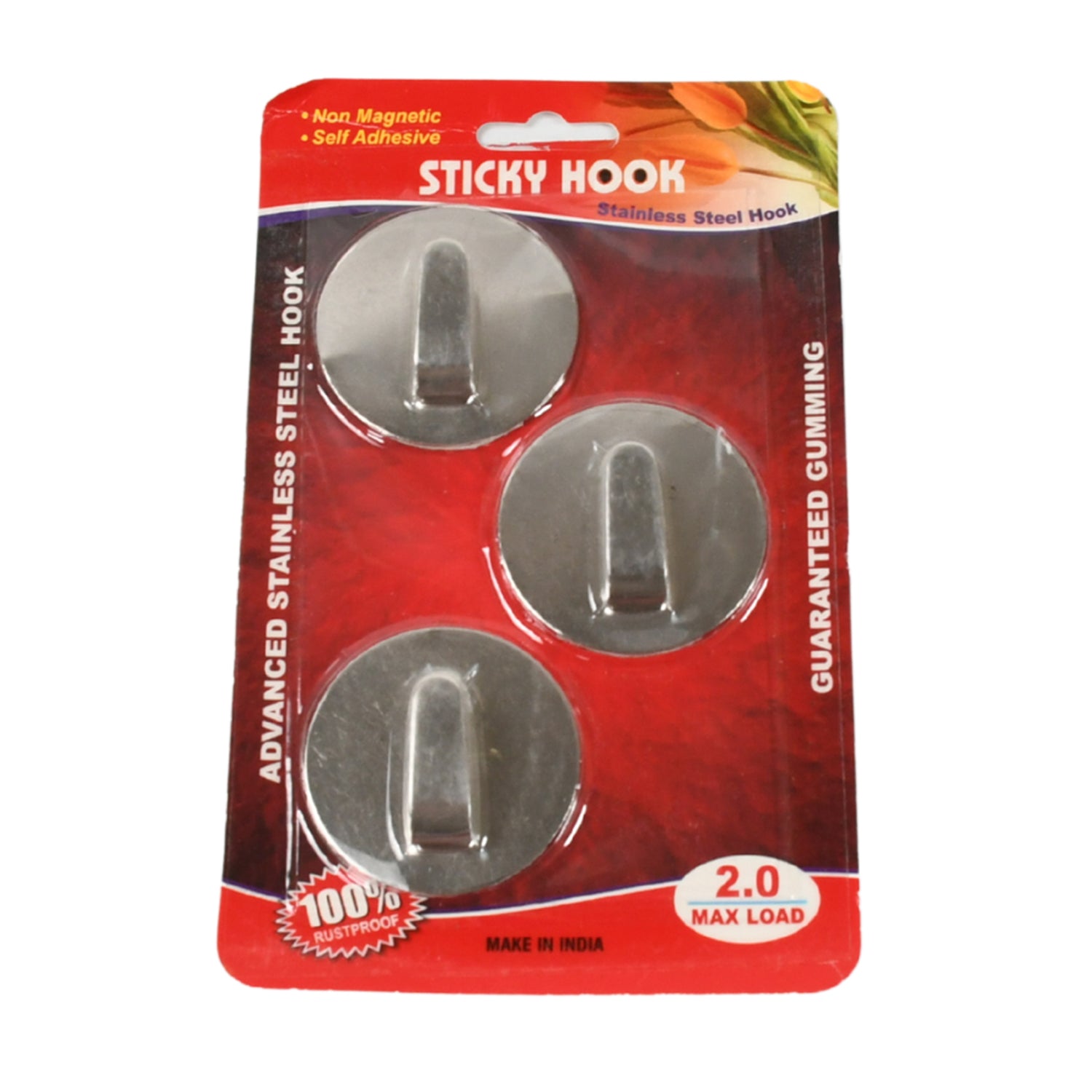 Self- Adhesive Hooks, Heavy Duty Wall Hooks Hangers Stainless Steel Waterproof Sticky Hooks for Hanging Robe Coat Towel Kitchen Bathroom and. Self- Adhesive Hooks, Heavy Duty Wall Hooks Hangers Stainless Steel Waterproof Sticky Hooks for Hanging Robe Coat Towel Kitchen Bathroom and.